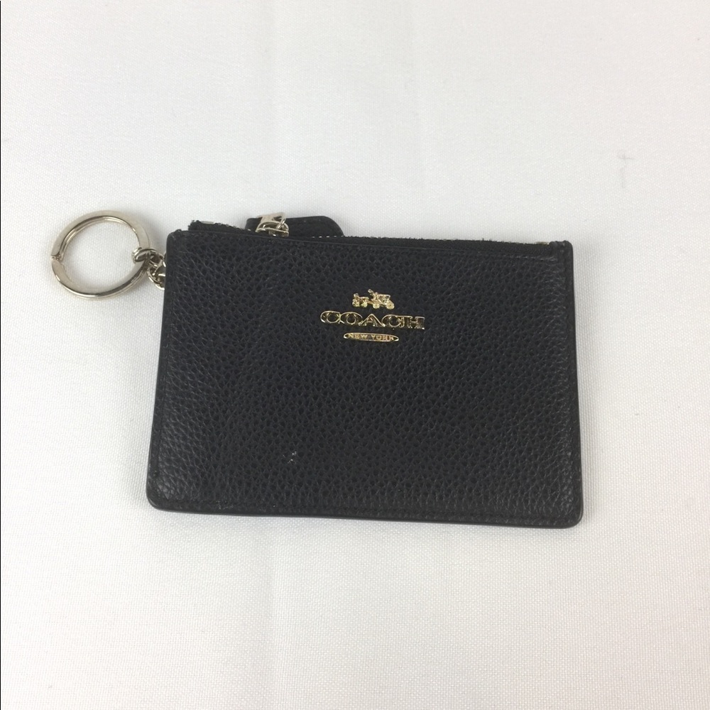 Authentic Coach keychain Wallet